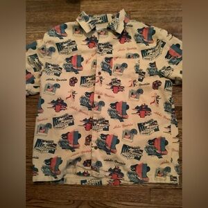 Nudie Jeans Co. Button-Down Short-Sleeve Top